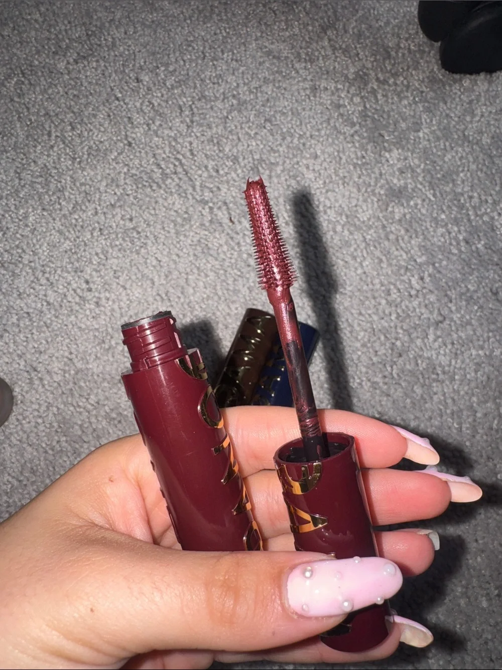 L'Oreal Pandora Mascara Trio in Burgundy, Gold, Navy